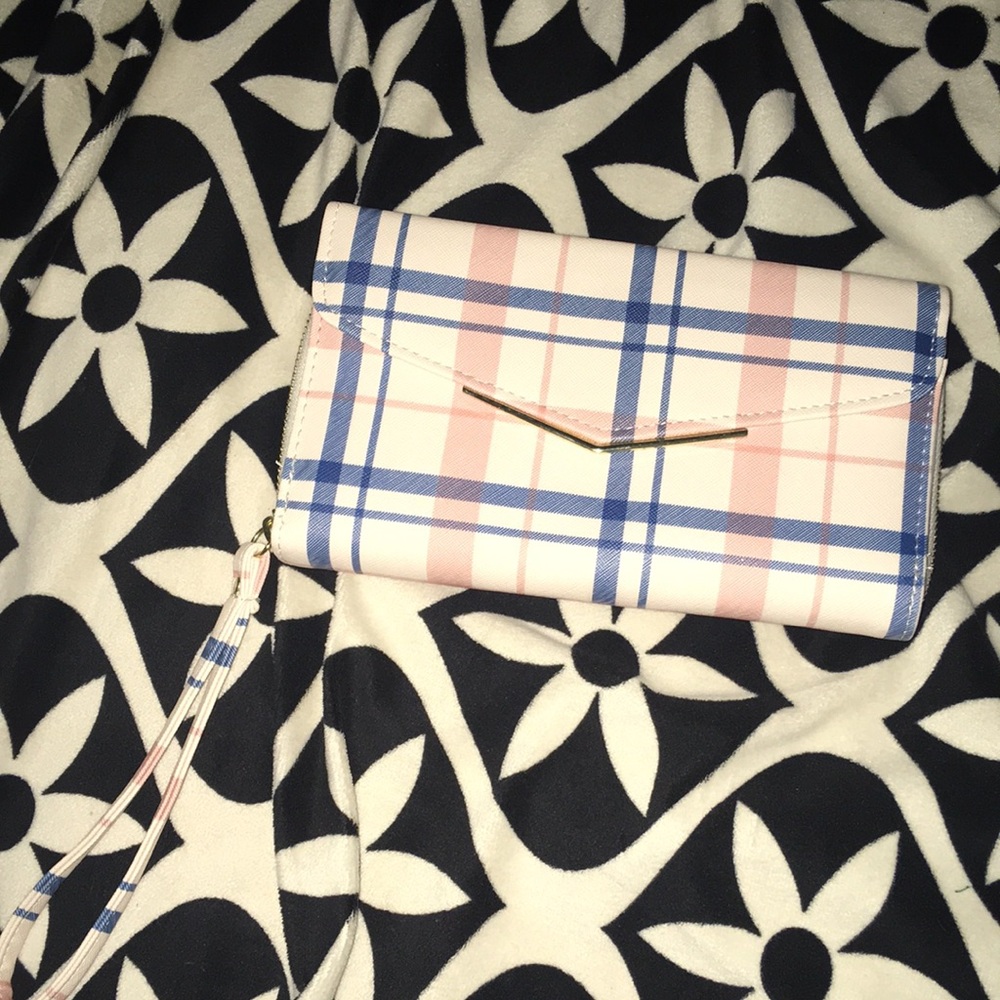 Plaid Women's Clutch Wallet